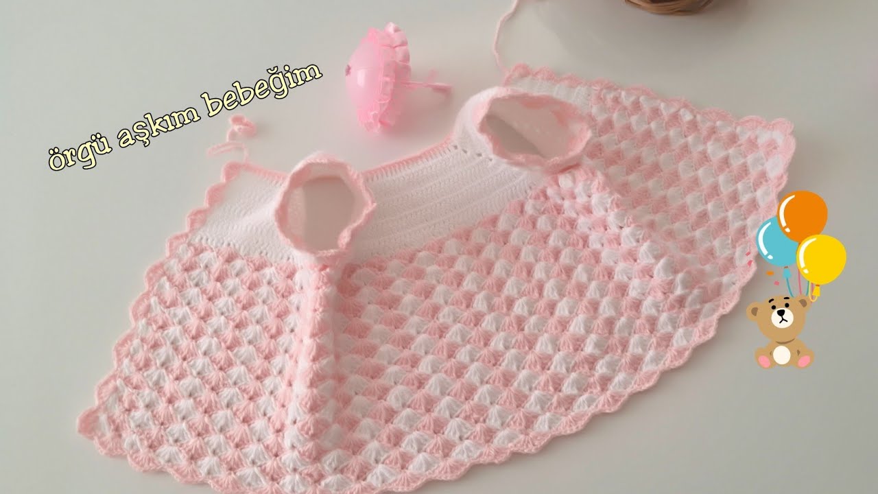 Çok Kolay Ve Güzel Bebek Yeleği / Kolay Bebek Yeleği Nasıl Örülür?