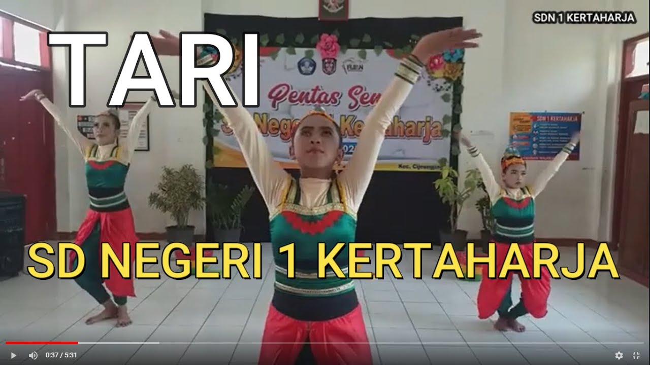 Tari Lemah Resik SDN 1 Kertaharja, Cijeungjing, Ciamis