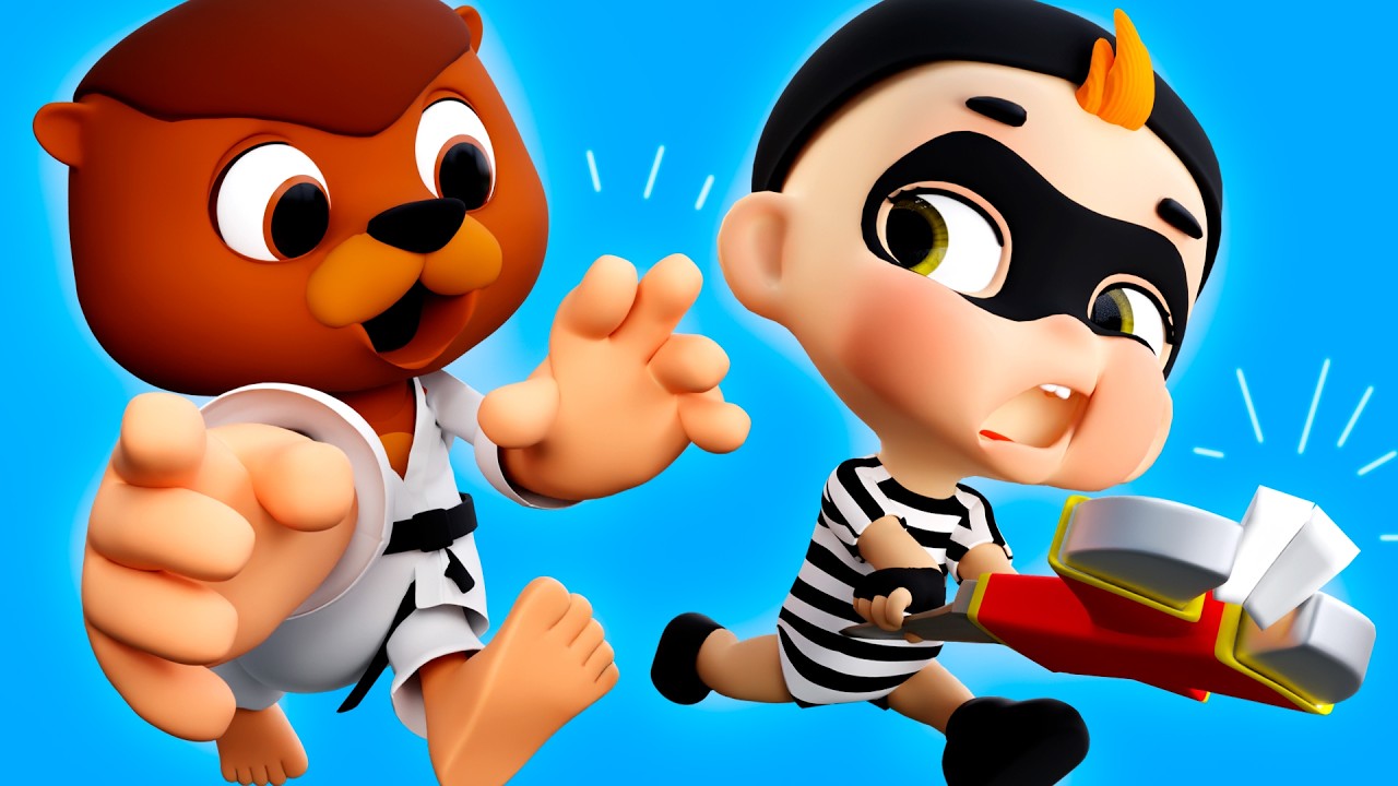 Trrr-ra-ta-ta! Hello Beaver with Baby DB | D Billions Kids Songs