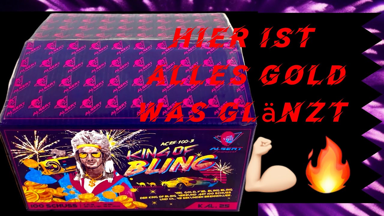 KING OF BLING - Albert Feuerwerk - Ein Traum in Gold 🔥💥💪🏻