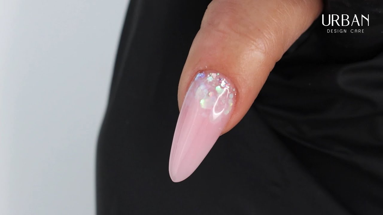 Tutorial Unhas Baby Glitter em Acrygel