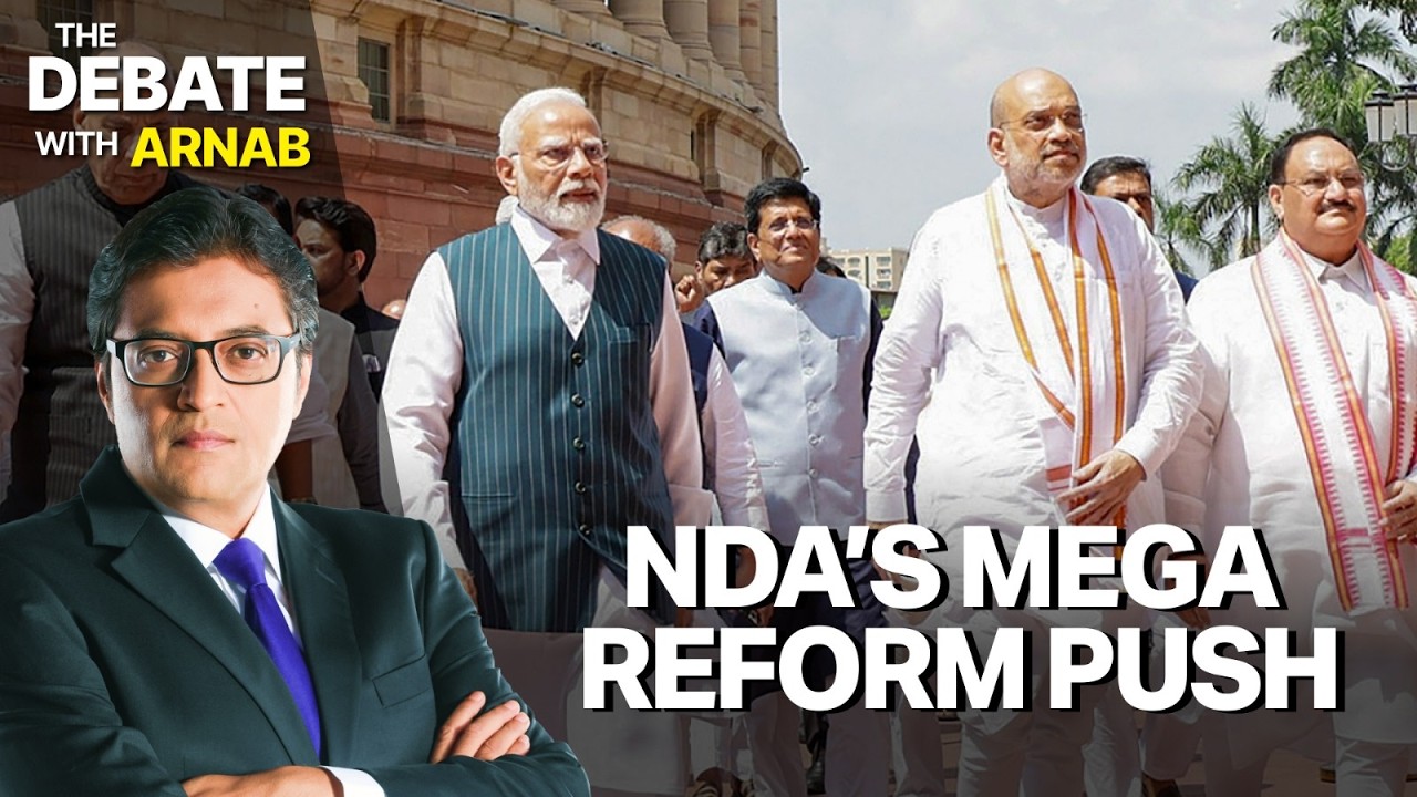 Debate With Arnab: Monsoon Session Begins As NDA Set To Push Key Bills With Super Majority