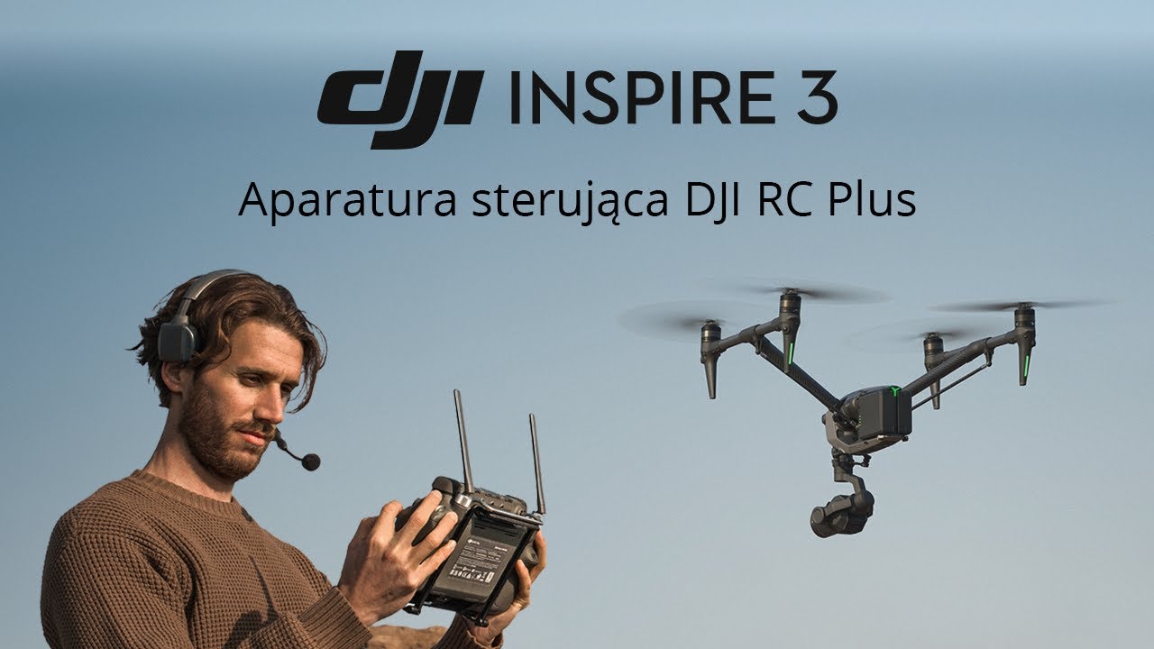 DJI Inspire 3｜Aparatura sterująca DJI RC Plus