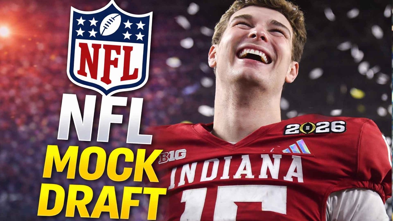 NFL Mock Draft 1.0 - First-Round Picks for EVERY Team | Fernando Mendoza, Ty Simpson Goes to LA