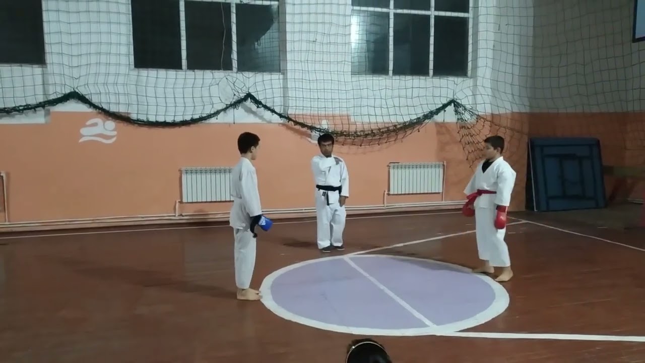 Sparing karate