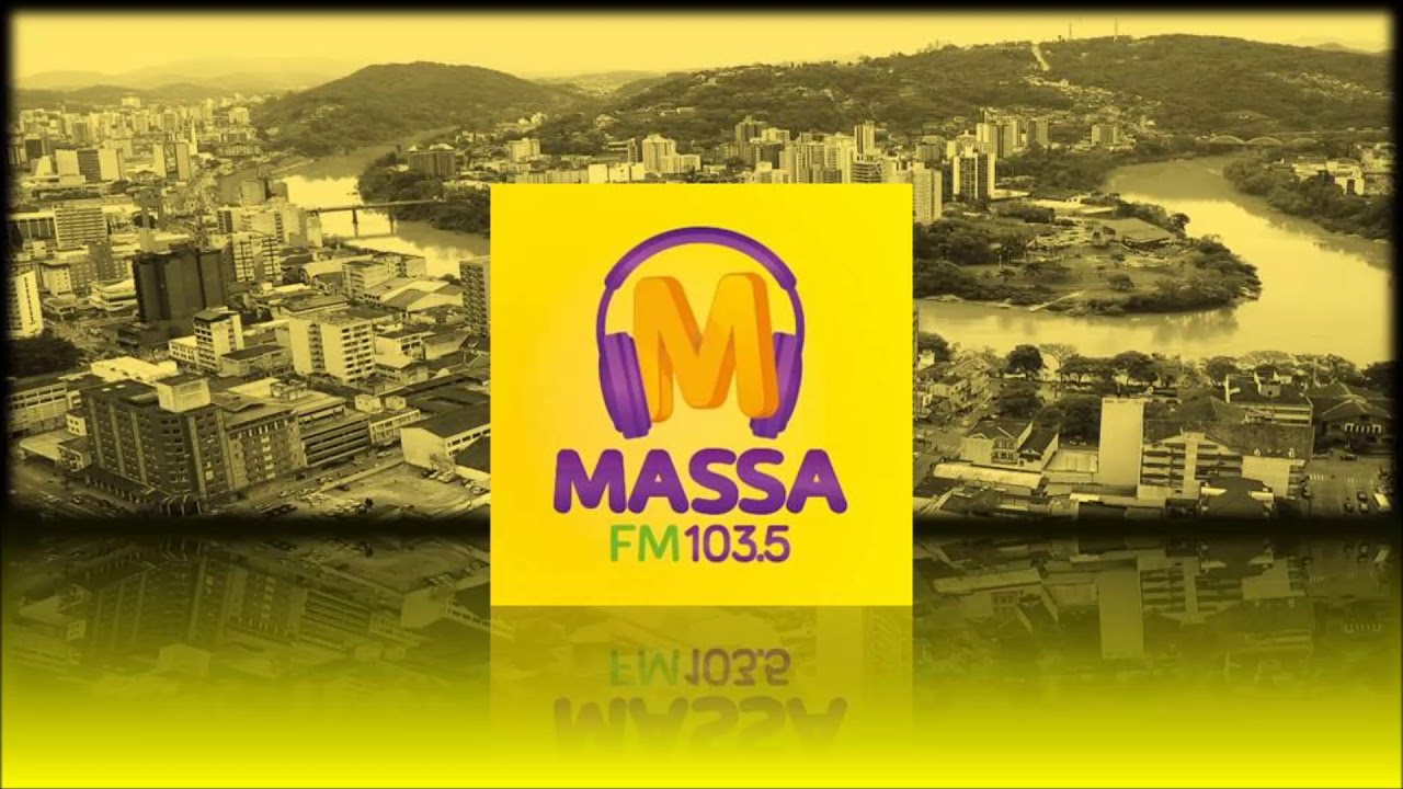 Estreia oficial da Massa FM Blumenau - 103,5 MHz - 21/08/2017