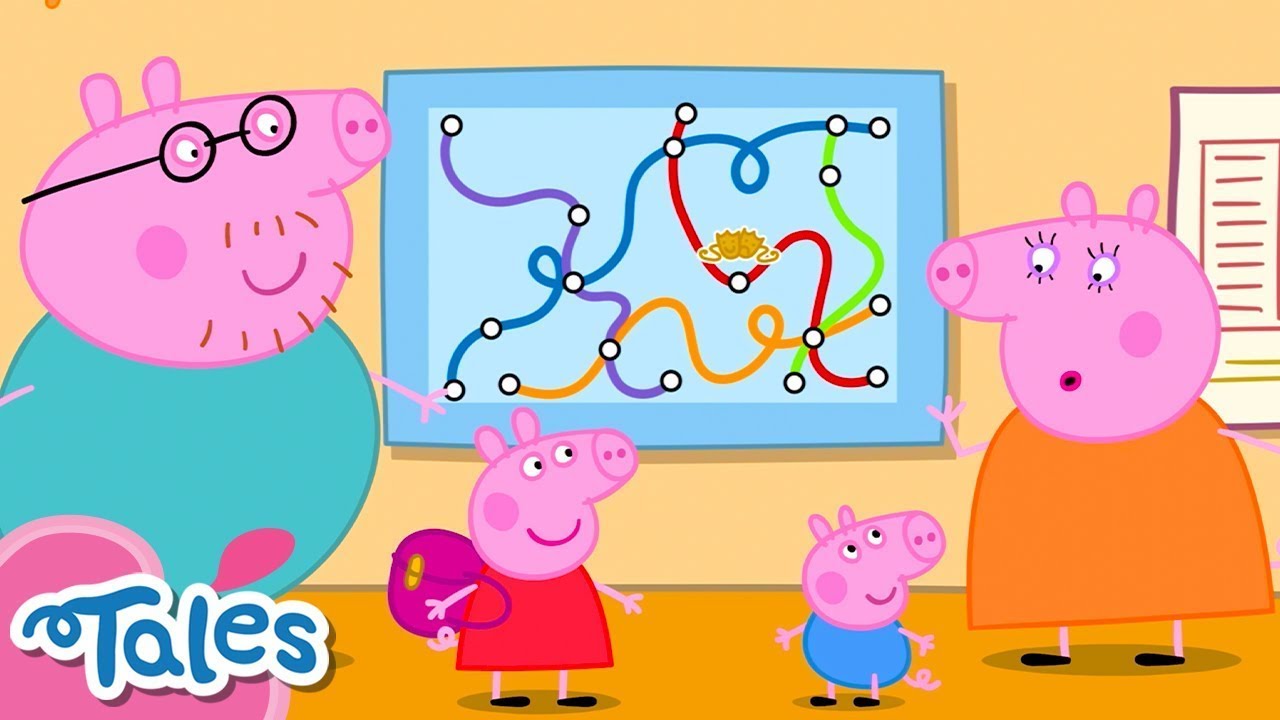 Peppa Pig is on a Trip in London 🚇 | Cartoons for Kids | Fun Animation | Peppa Pig Videos