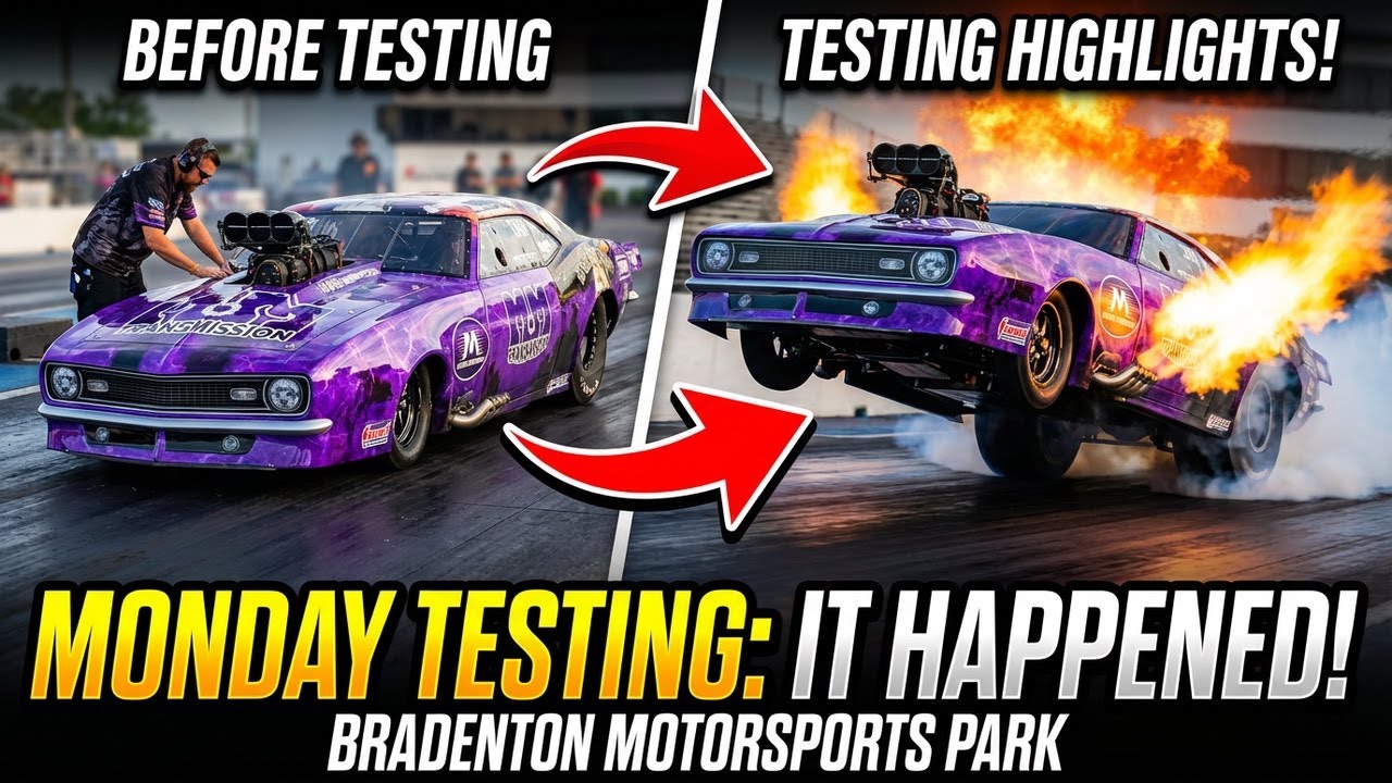 Monday Testing Highlights | Brandenton Motorsports Park.