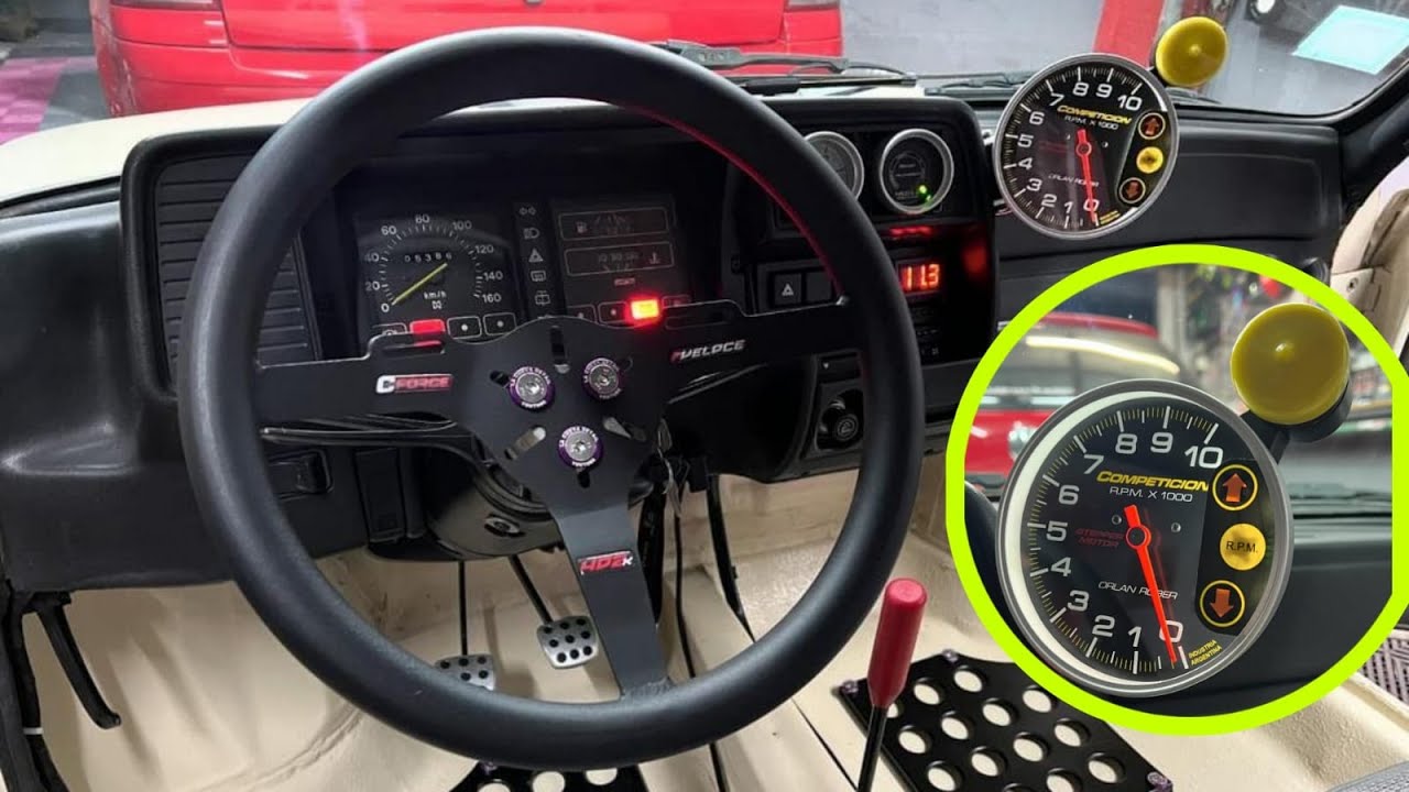 Como instalar Tacometro Fiat 147 !
