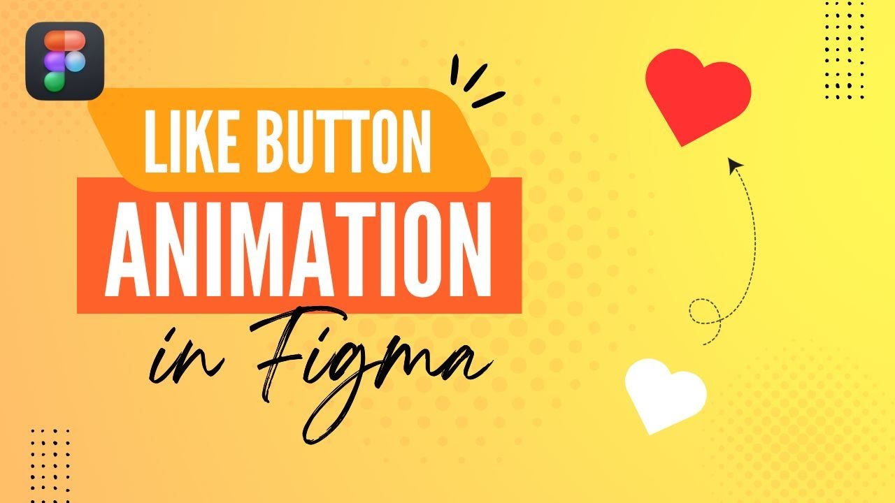 Like Button Animation in Figma | How to design Liked Button Animation in Figma | Figma Tutorial