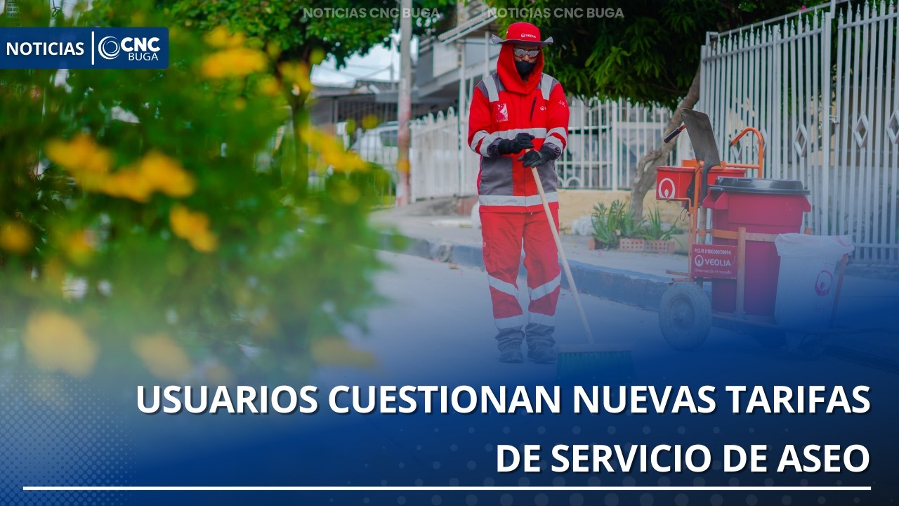 Usuarios cuestionan nuevas tarifas de aseo en Buga