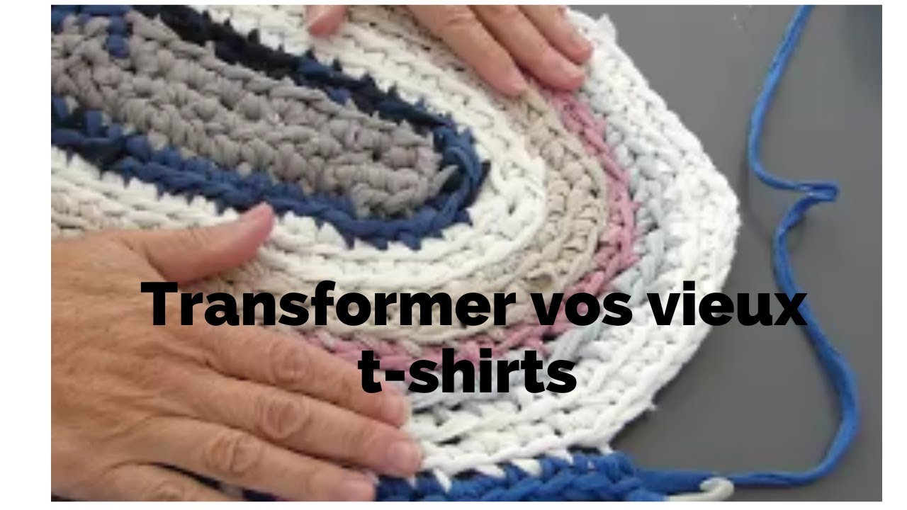 Une idée pour recycler les vieux t-shirts