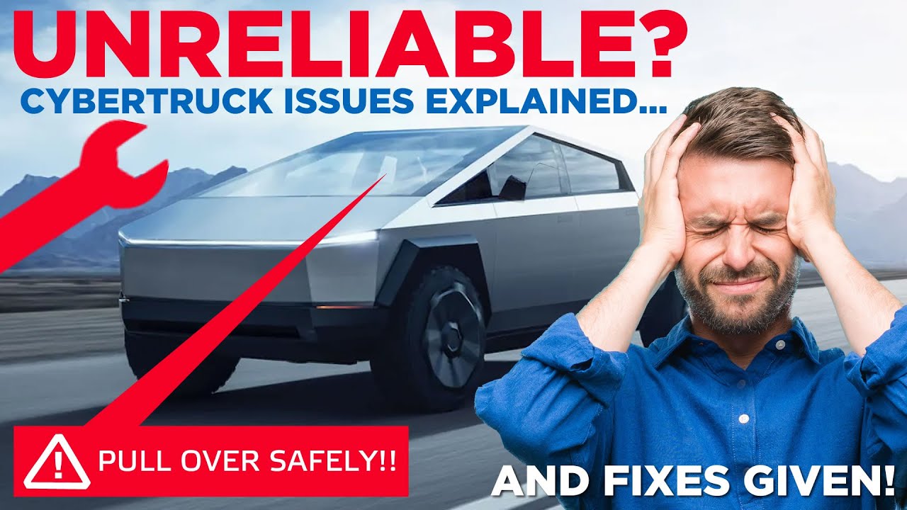 Проблемы и частые неисправности Tesla Cybertruck: разбор! С решениями!