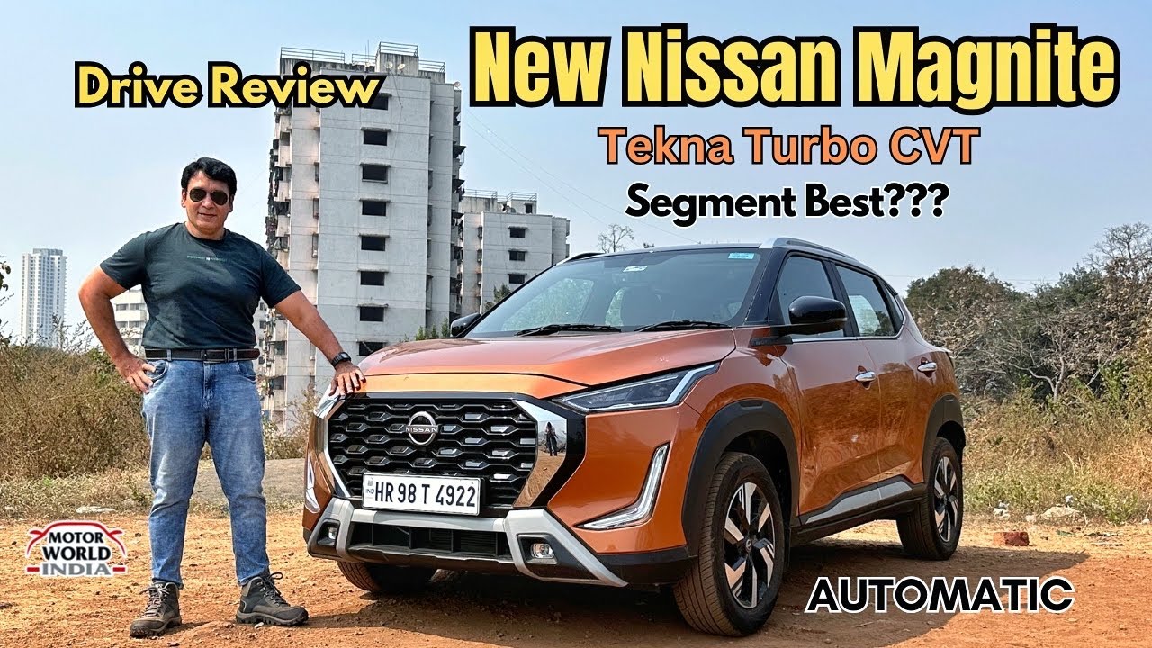 2025 New Nissan Magnite Tekna Turbo CVT | MotorWorldIndia | Drive Review