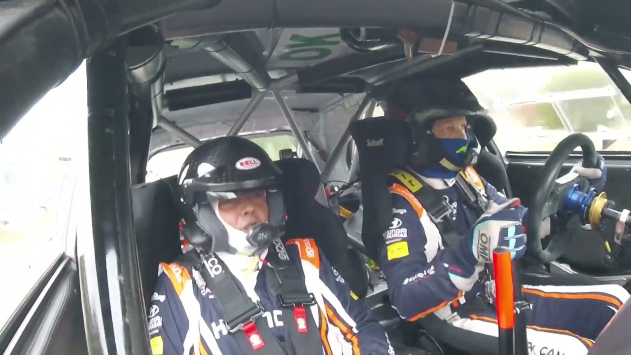 OnBoard Toñi Ponce - Pedro Domínguez Rally Villa Sta Brigida´22