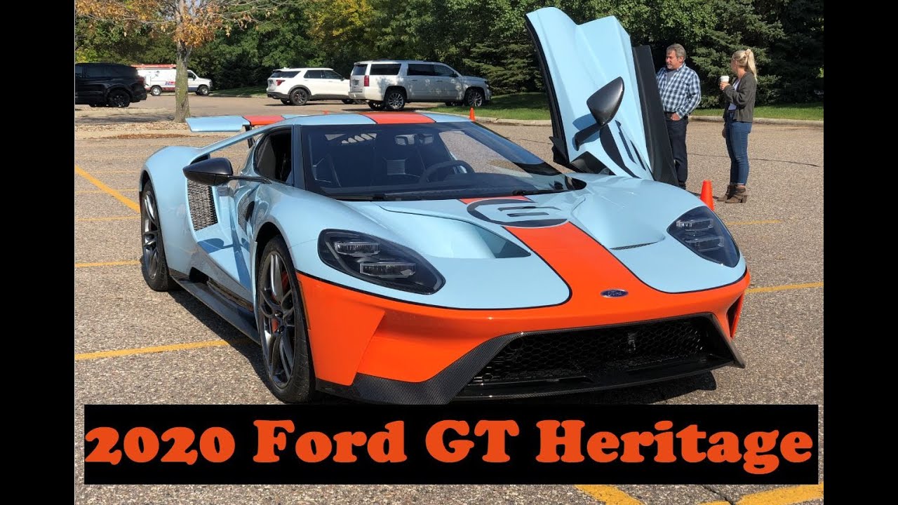 2020 Ford GT Heritage Edition Walk Around / Startup With Revs