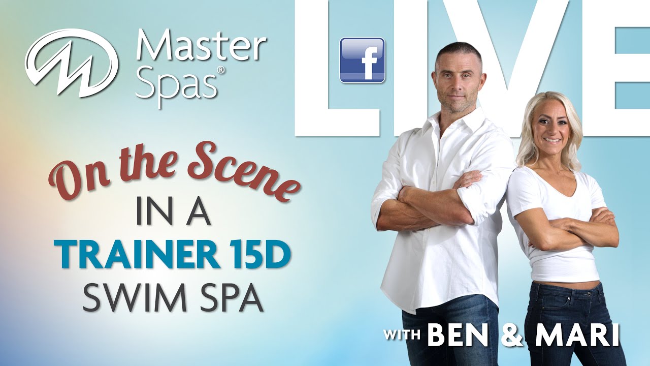 Meet the H2X Trainer 15D - Our Most Popular Swim Spa! : On the Scene in a Trainer 15D Swim Spa