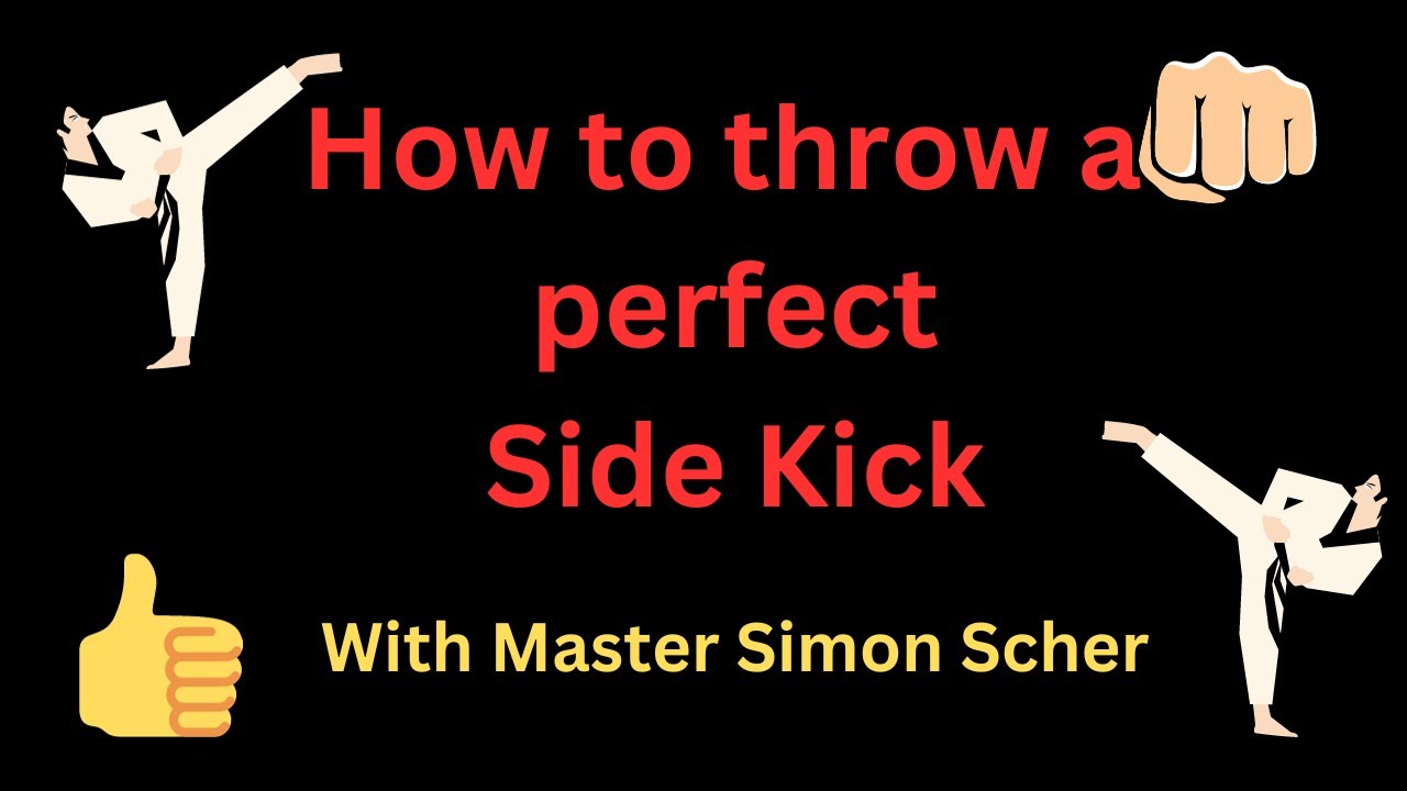 How to throw a Perfect Side Kick - by Master Simon Scher