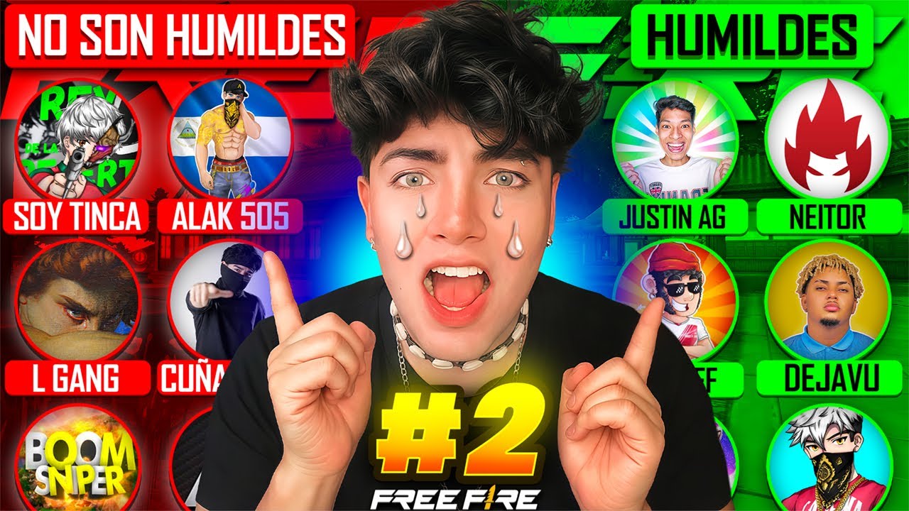 Exhibo que INFLUENCERS son HUMULDES y quienes NO😱😳💀 PARTE 2 