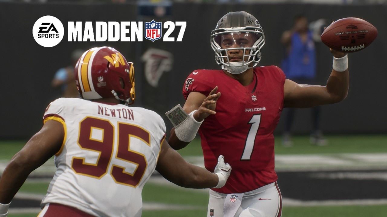Геймплей Madden 27 &mdash; Falcons против Commanders, полный матч (PS5)