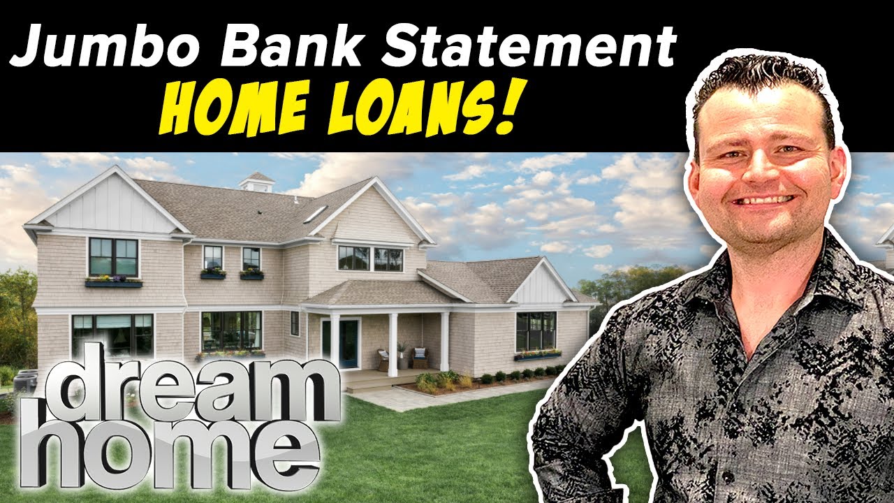 Jumbo Bank Statement Loan up to $3m with 20% Down