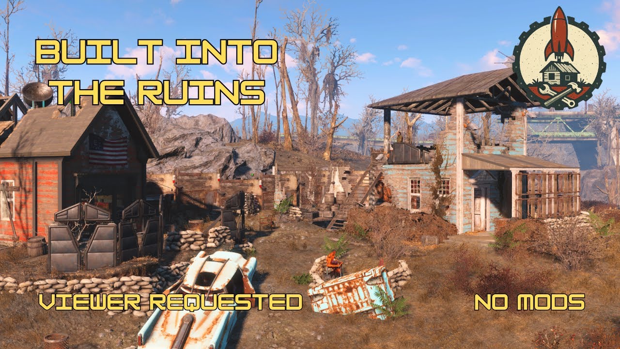 Broken House to Enclave Field Camp + Hidden Bunker (Coastal Cottage) (No Mods)
