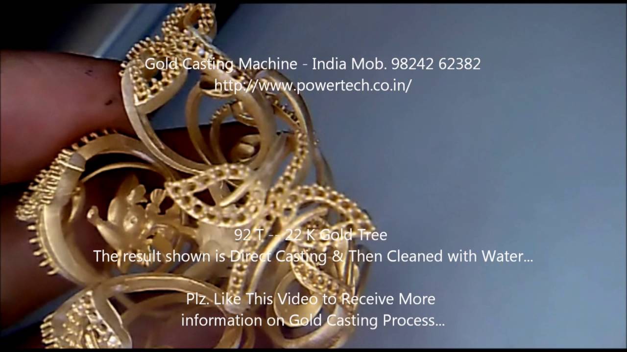 Gold Casting Machine, Gold Casting Process, Silver Casting Machine, Silver Casting Process  FI