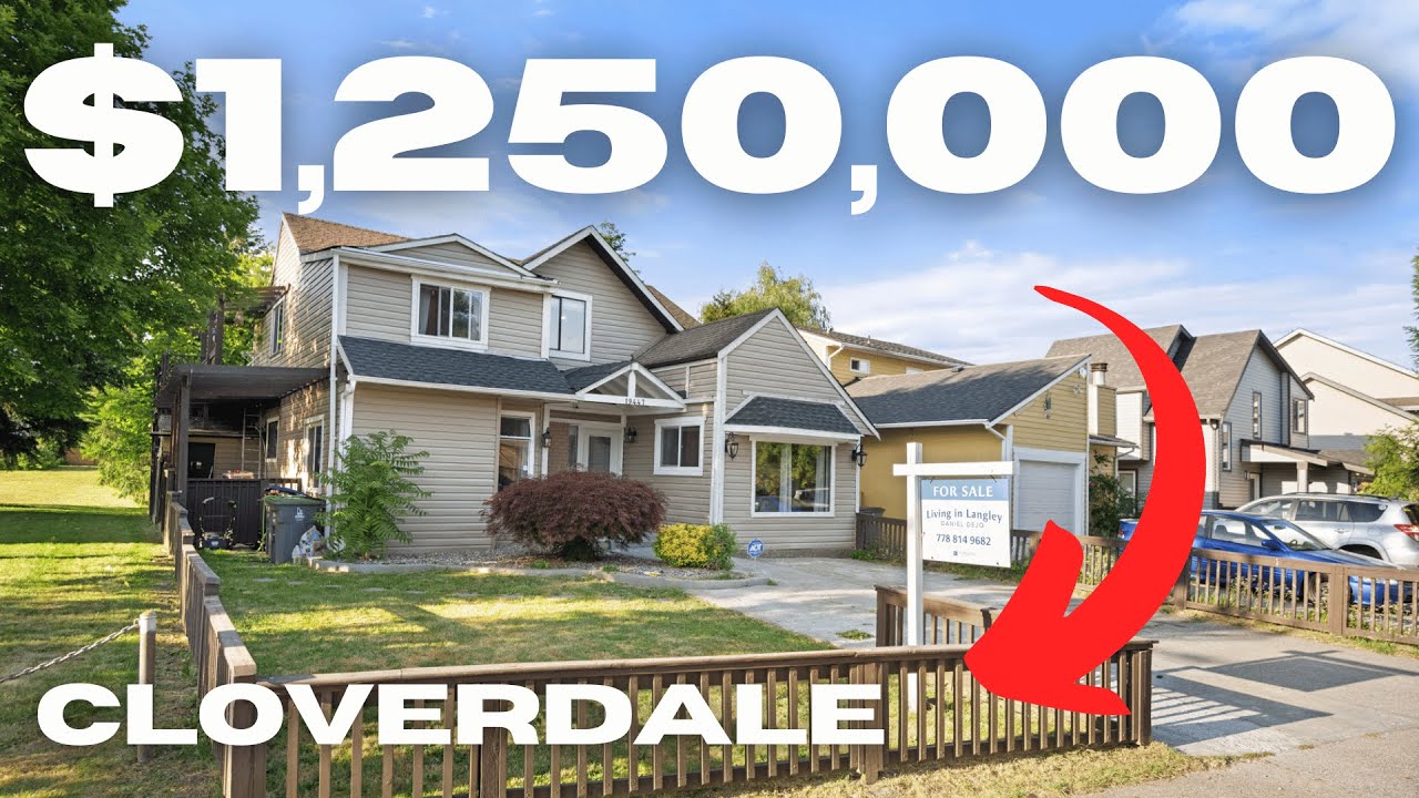 Cloverdale Home near Sky Train | Moving to Surrey British Columbia (HOME TOUR)
