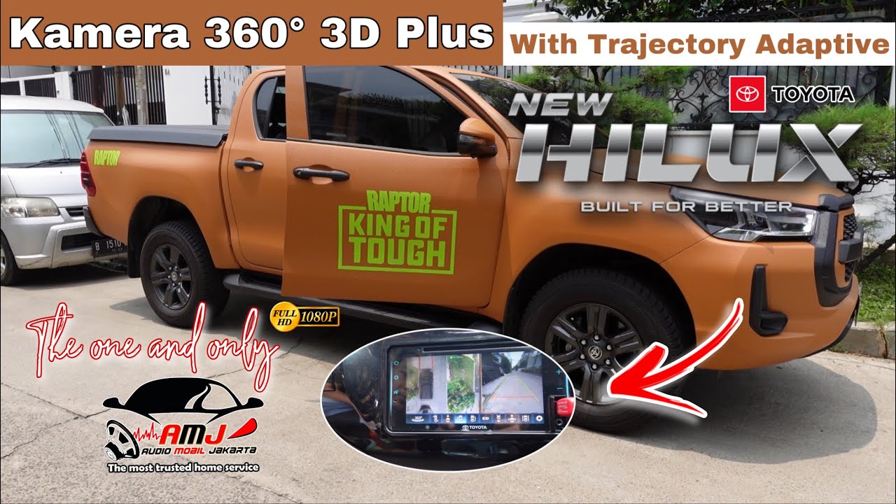 Kamera 360° 3D Plus | Toyota New Hilux Raptor | 📍Pluit - Jakarta Utara