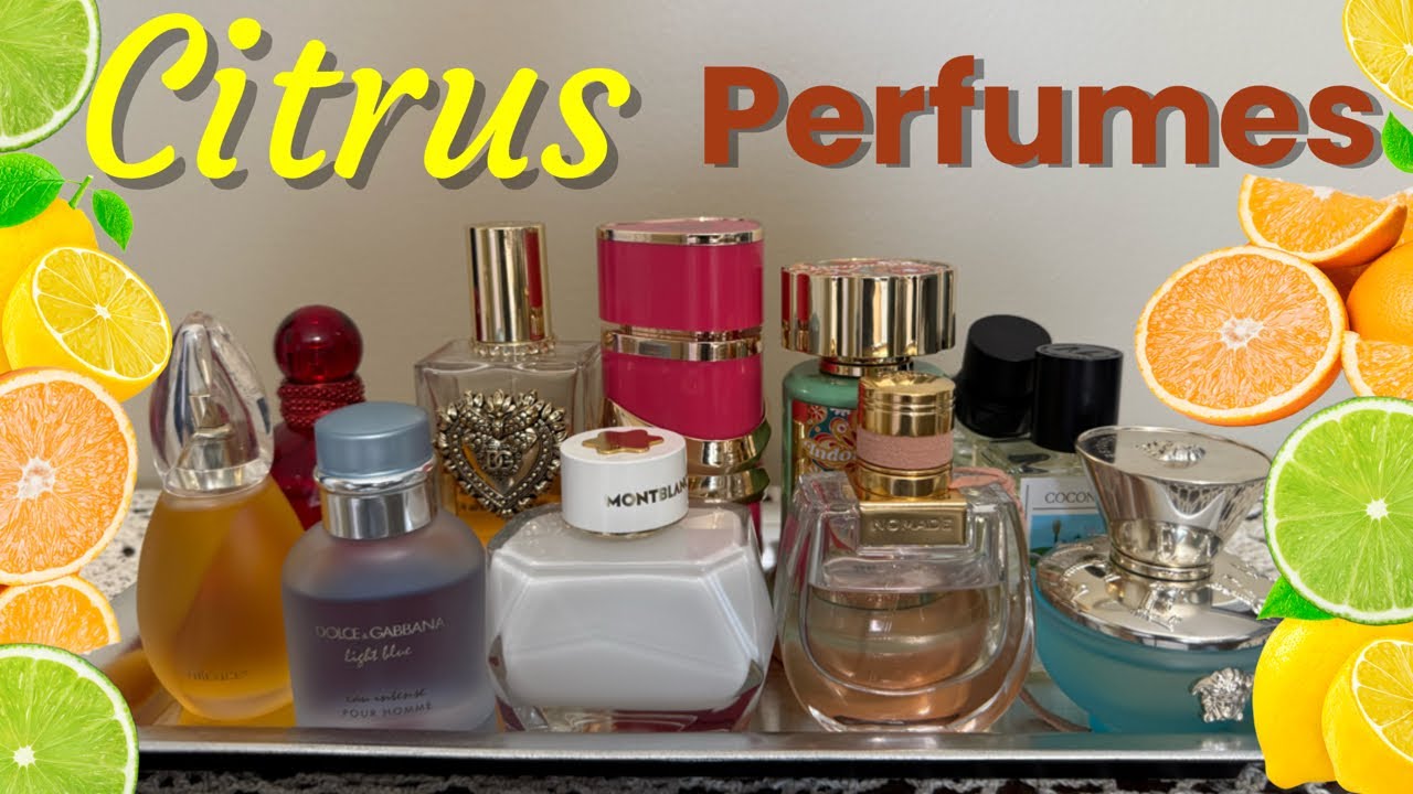 SOFT SPOKEN: Citrus Perfumes! Orange🍊Lemon🍋Lime🍋‍🟩 #asmrsleeprelaxation #perfume #citrusvibes 