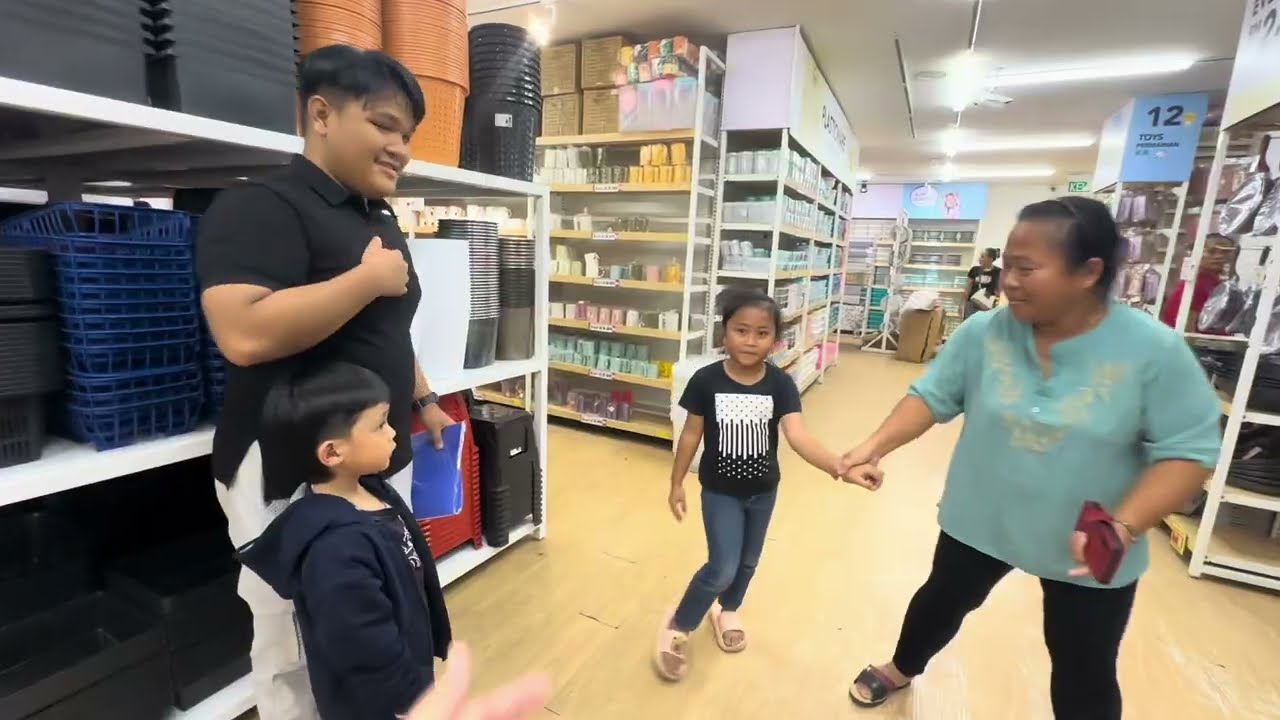 BELI BARANG DAPUR || MOMEN TIDAK DISANGKA BILA ADA YANG NAK BERGAMBAR