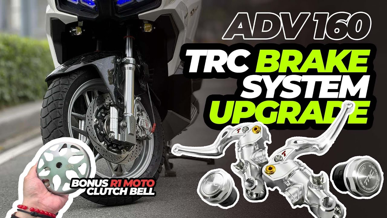 TRC Brake System Upgrade | R1 Moto Clutch Bell | ADV160