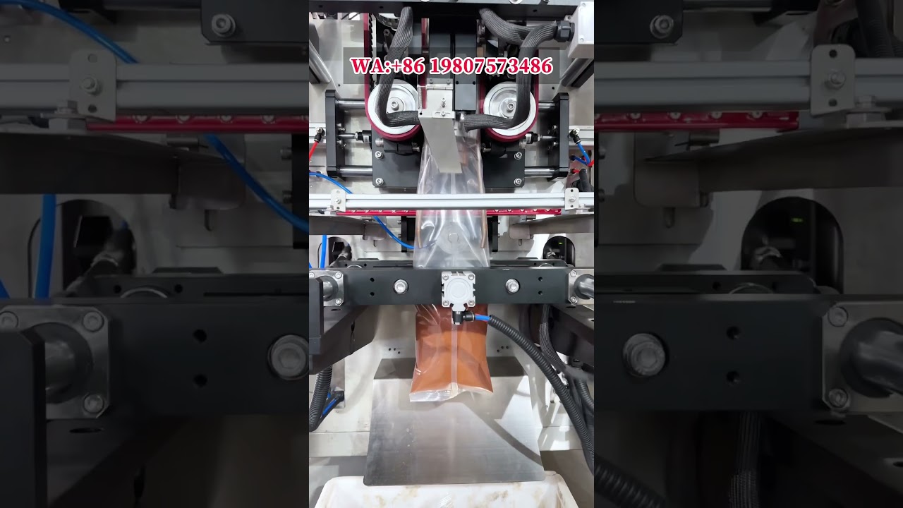 100g 250g 500g automatic seasoning powder packing powder #packingmachine #packingmachinefactory