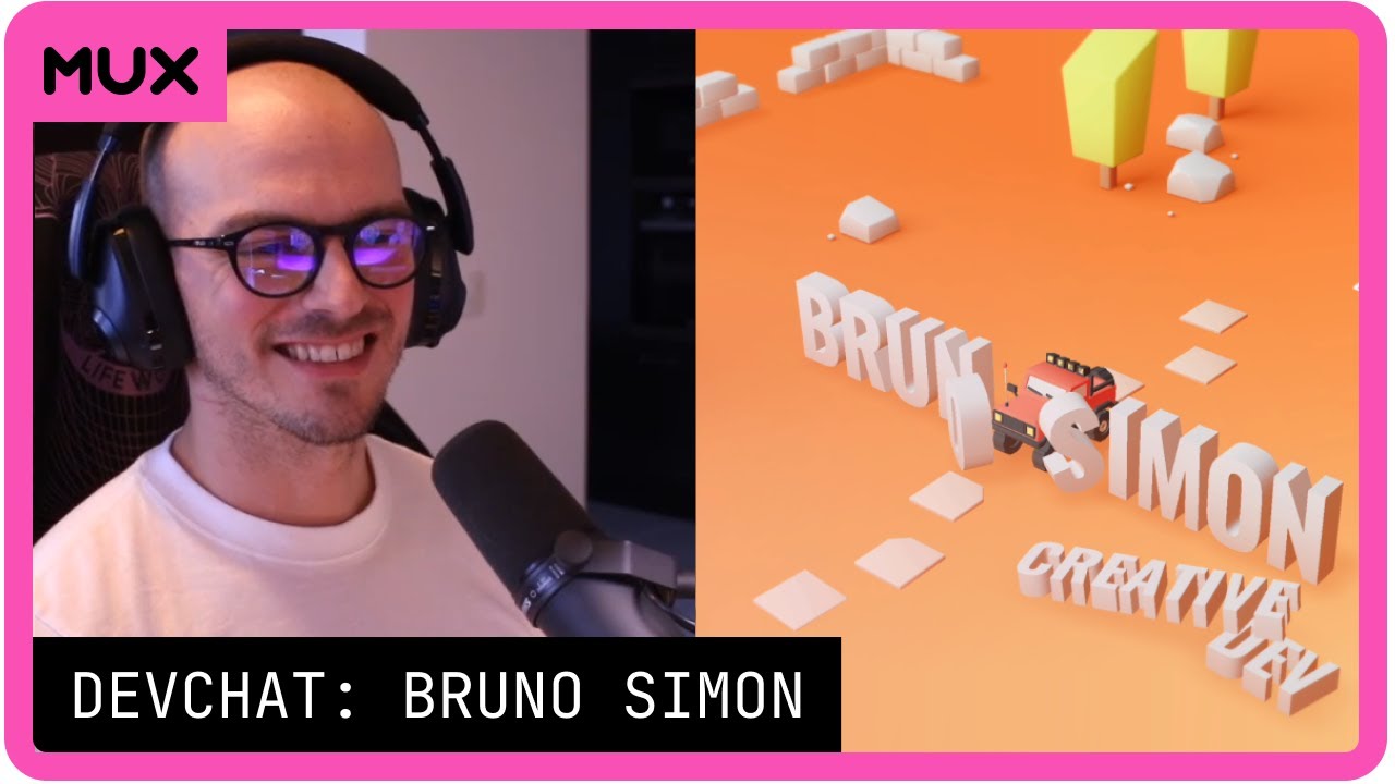 Bruno Simon: building 3D websites and creative web development