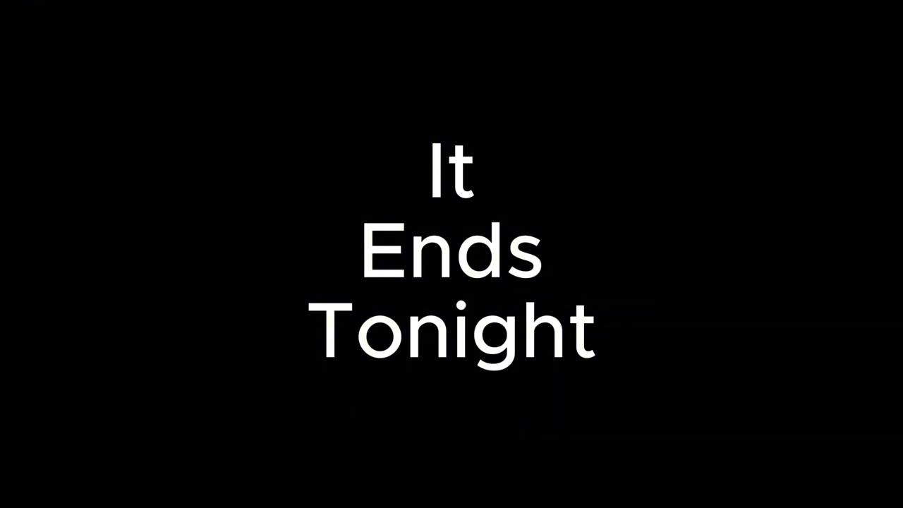The All American Rejects - It Ends Tonight