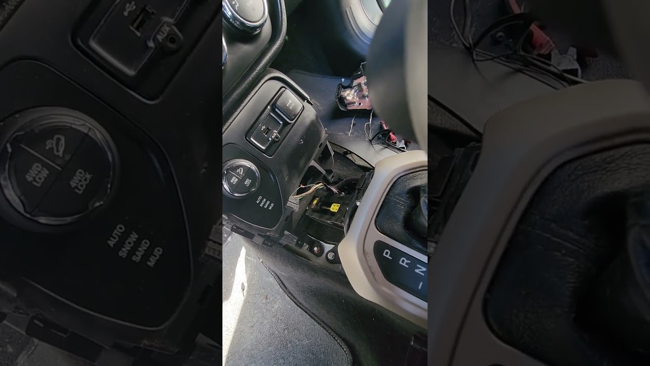 Pedal shift jeep renegade