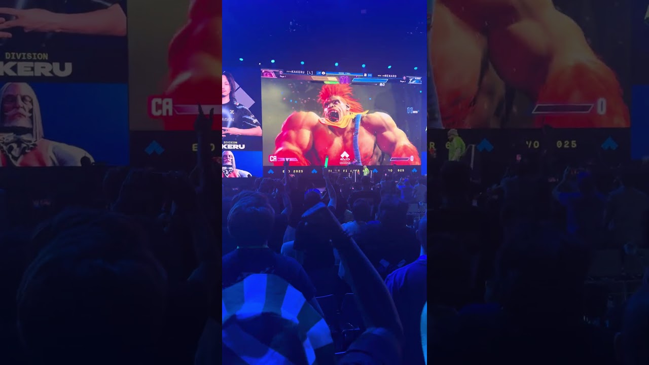 Live at EVO 2025! Street Fighter 6 Last Round! MenaRD Champion! #evo2025 #sf6 #streetfighter6 #ps5