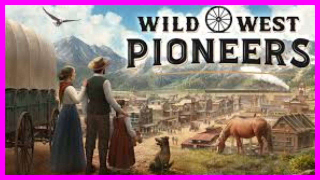 New Strategy City Colony Sim WILD WEST PIONEERS Demo