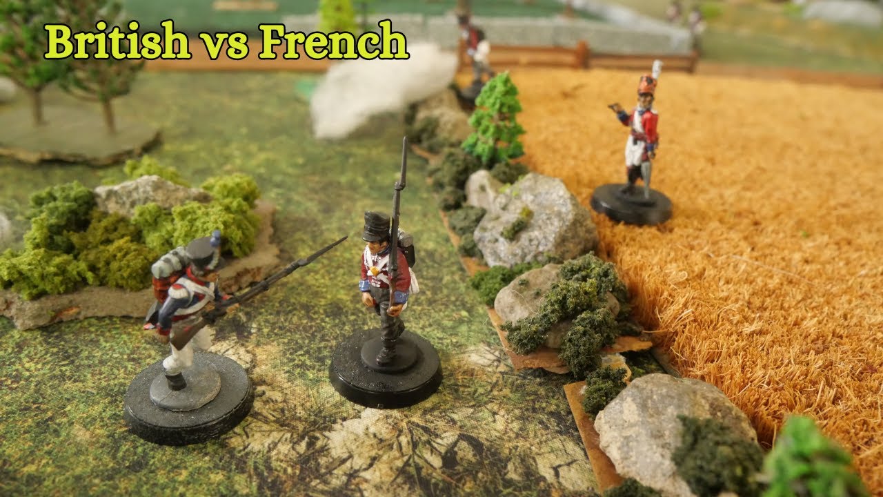 A Song of Drums and Shakos, British vs French