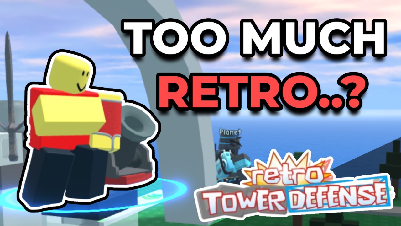 Итак, я впервые попробовал Retro Tower Defense... (Возможно, это неплохая игра).