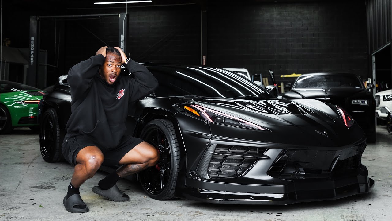 The HARDEST C8 CORVETTE in HOUSTON 🔥| Final Build Reveal | Training | Valentines Prep & More !