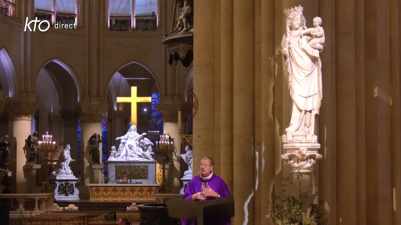 Messe du 3 mars 2026 à Notre-Dame de Paris