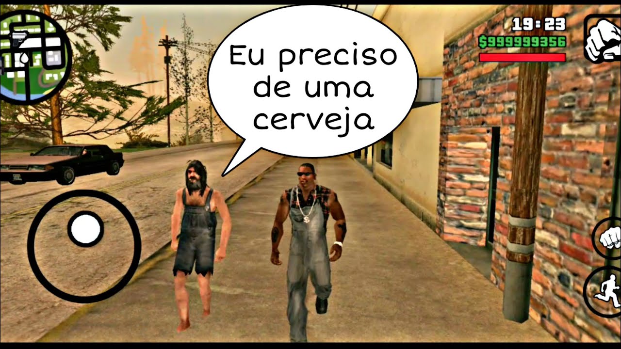 O que os NPCs da Zona Rural  falam com o CJ: GTA San Andreas