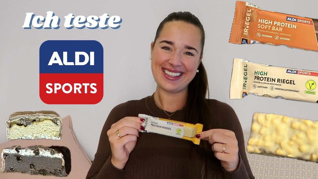 Aldi Sports NEUE Proteinriegel im Test🤯Günstig, aber auch gut?🤔