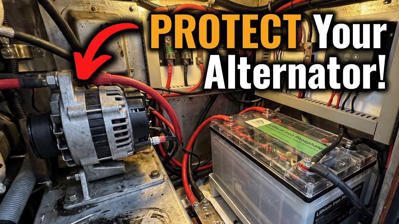 Charging Lithium Batteries with My Boat's Alternator