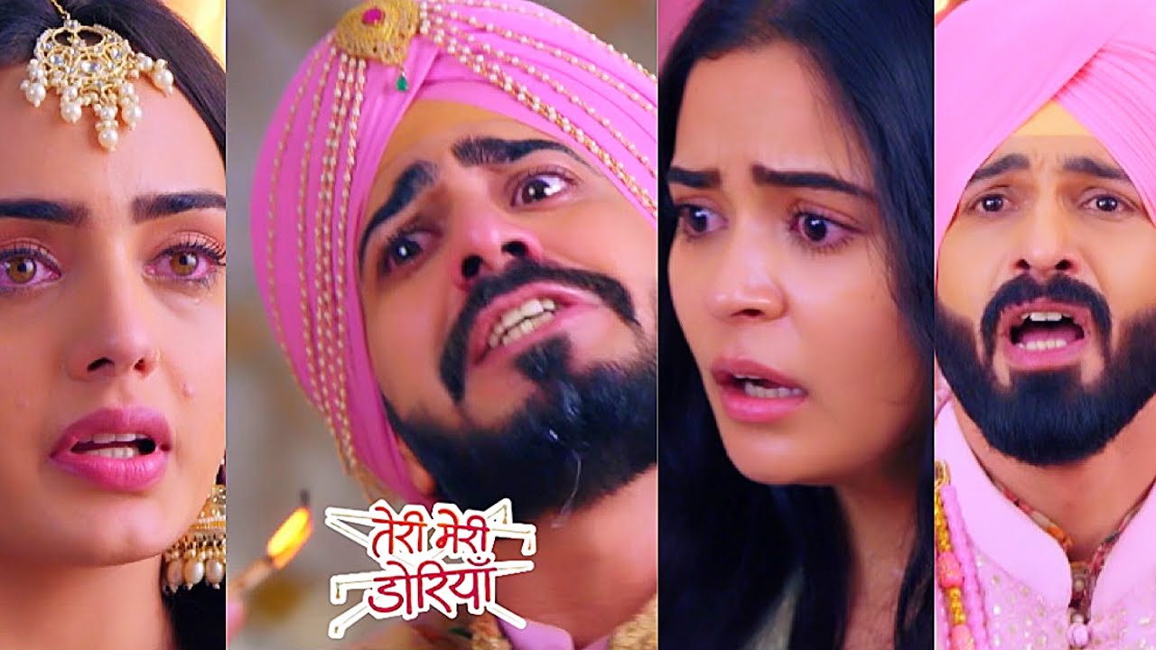 Teri Meri Doriyaann Today Episode PROMO 1 |13th Feb 2024| Veer ne di dhamki, Angad ne maara thappad