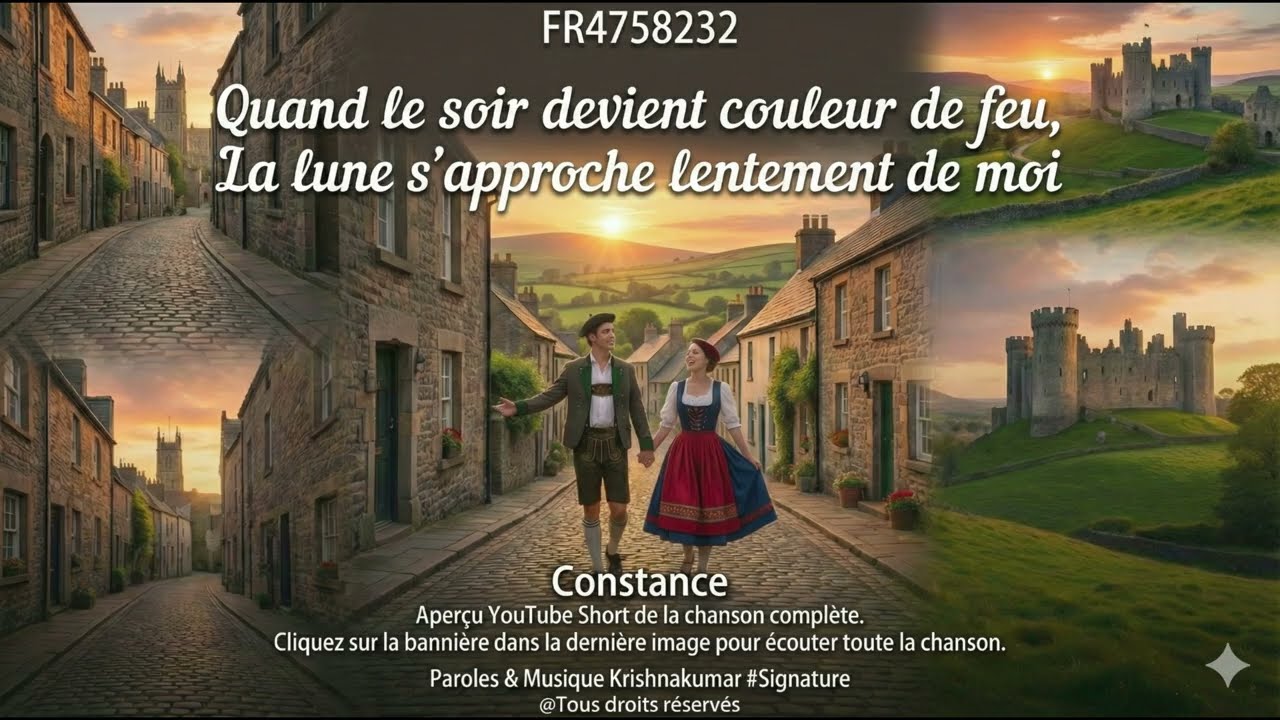 Quand le soir devient couleur de feu