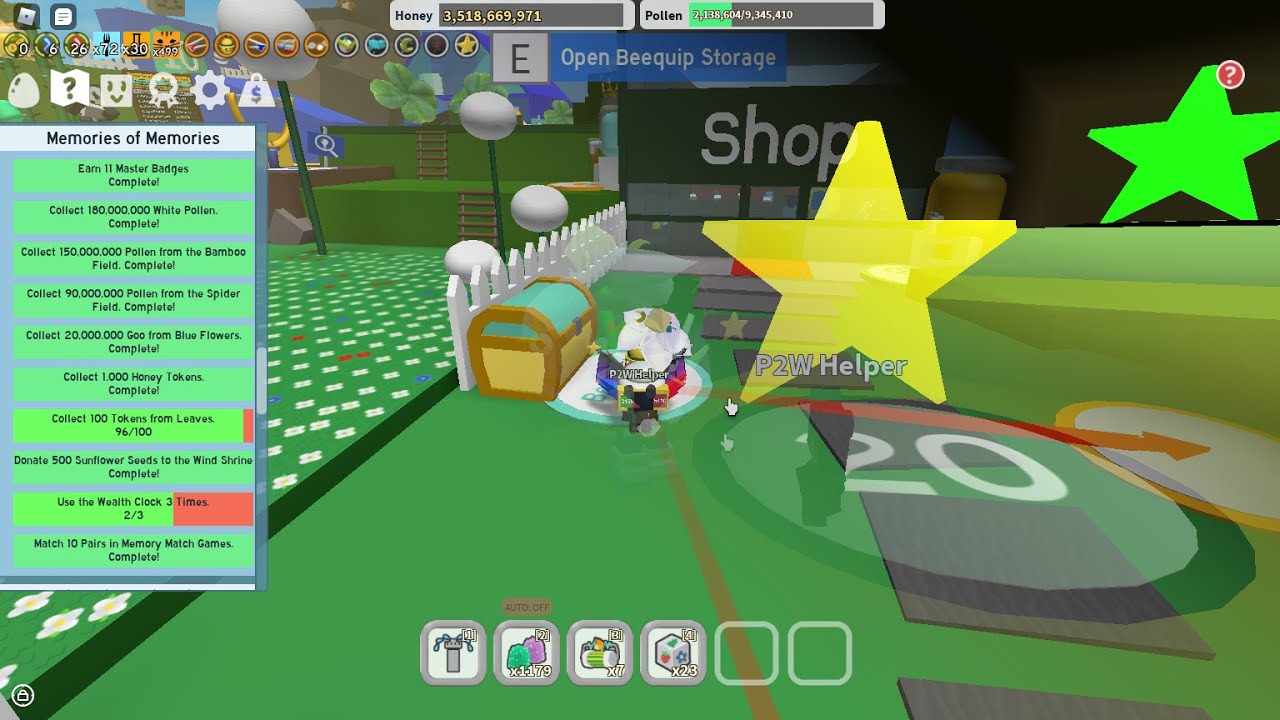Gold Star Amulet; Bee Swarm Sim: Ep [3] Star Journey 3 and Another Gifted