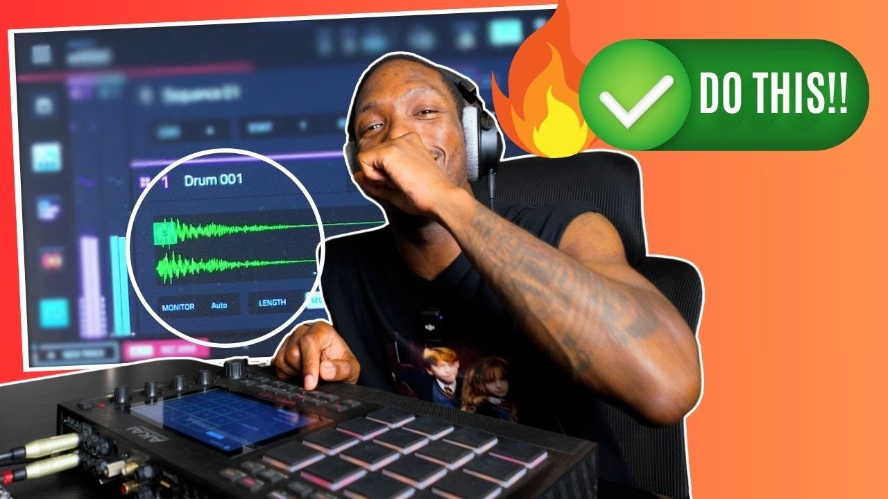 Начиная с хай-хэтов, мы получаем секретный соус #mpc3