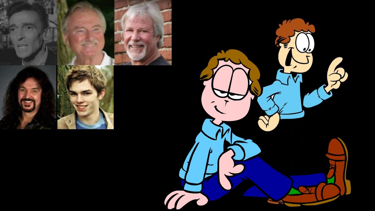 Animated Voice Comparison- Jon Arbuckle (Garfield)